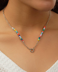 Iridiana Beaded Necklace