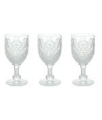 Tognana By Widgeteer Savoia Goblets, Set of 3 Clear