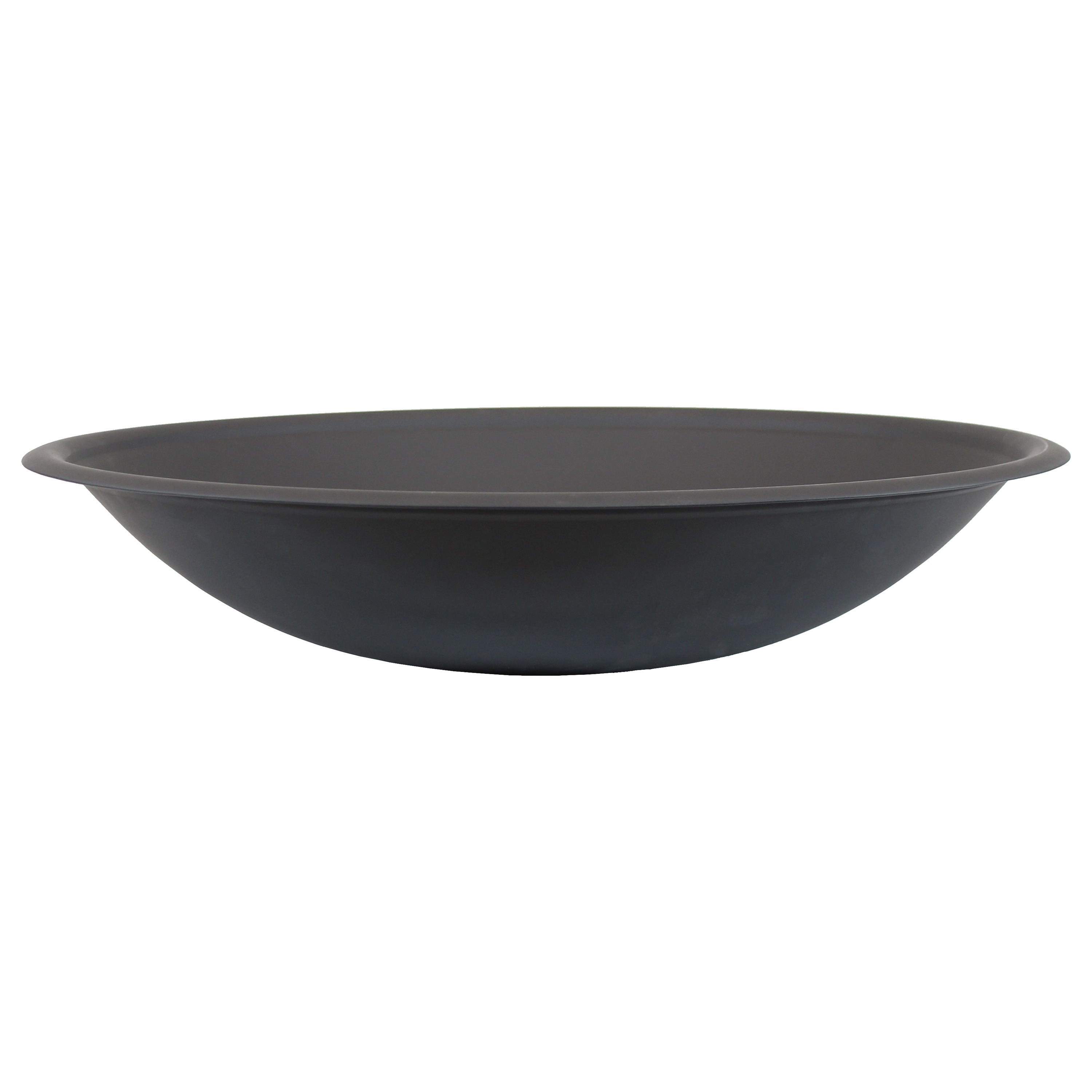  Sunnydaze Decor Round Steel Fire Pit Bowl - Black - Bonton