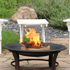 Round Steel Fire Pit Bowl