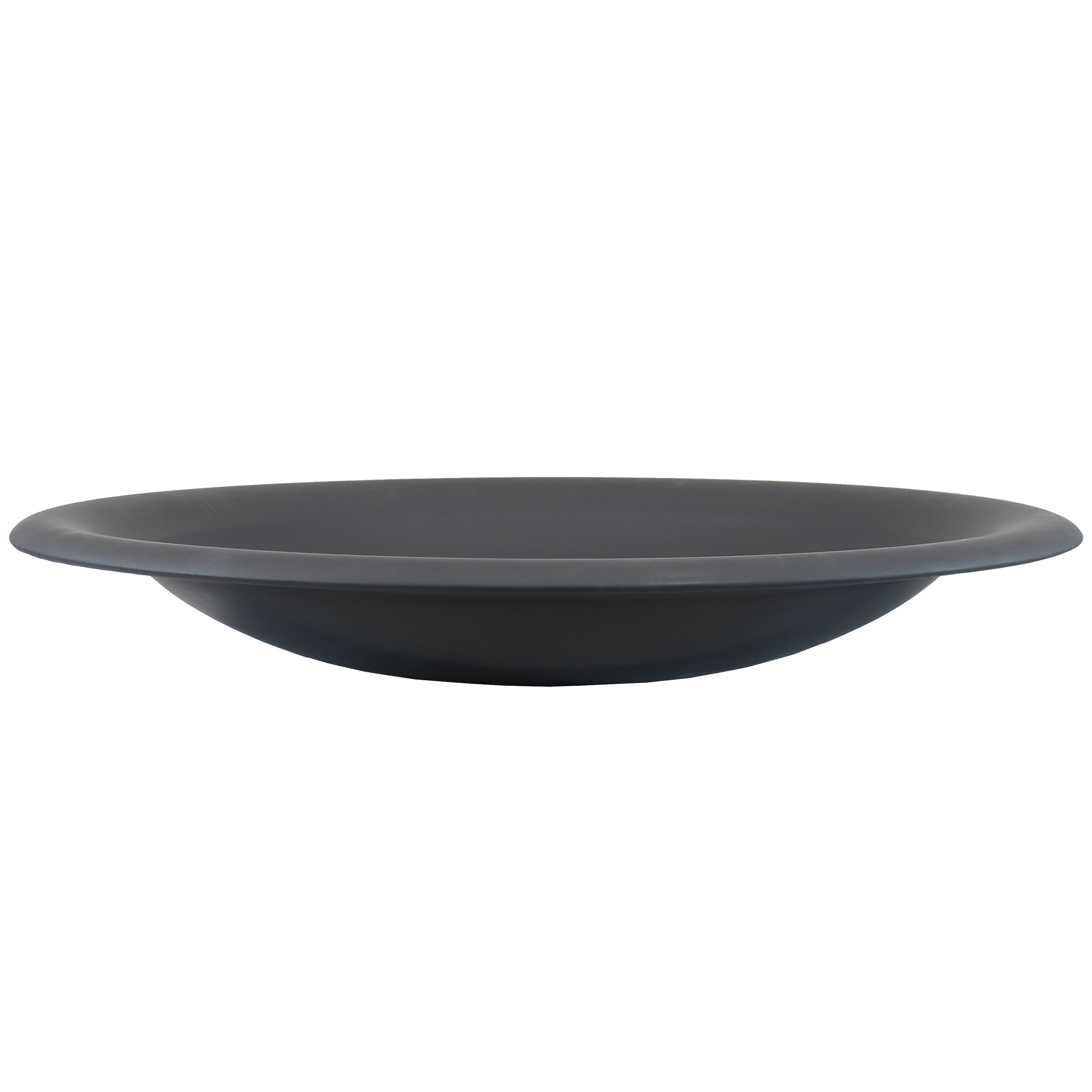  Sunnydaze Decor Round Steel Fire Pit Bowl - Black - Bonton