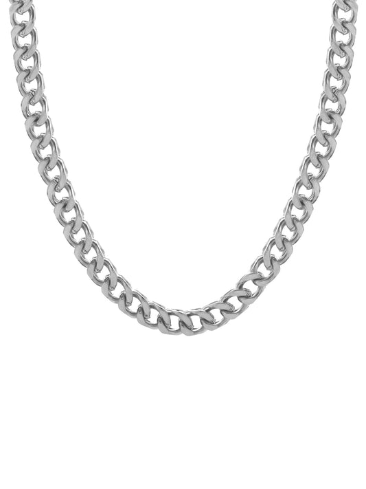 Men's Stainless Steel Fox Chain Necklace