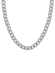 Men's Stainless Steel Fox Chain Necklace