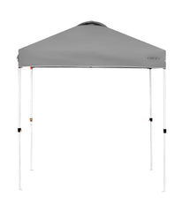 6x6 FT Pop Up Camping Sun Shelter Canopy Tent With Roller Bag Grey