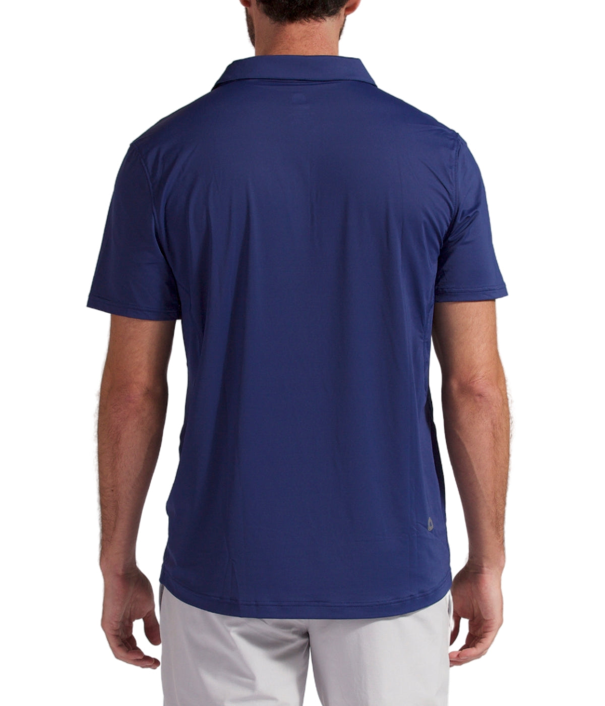  BloqUV BloqUV Men's UPF 50+ Sun Protection Short Sleeve Polo Shirt - Navy - Bonton