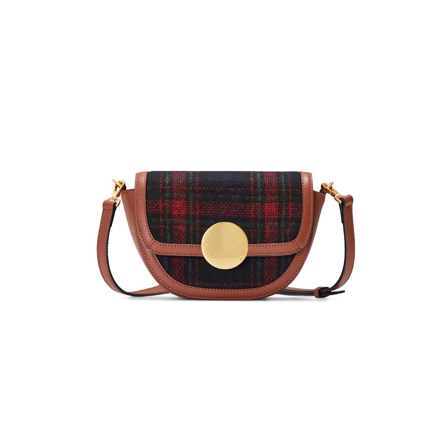  Oryany Lottie Check Plaid Crossbody Bag - Plaid - Bonton