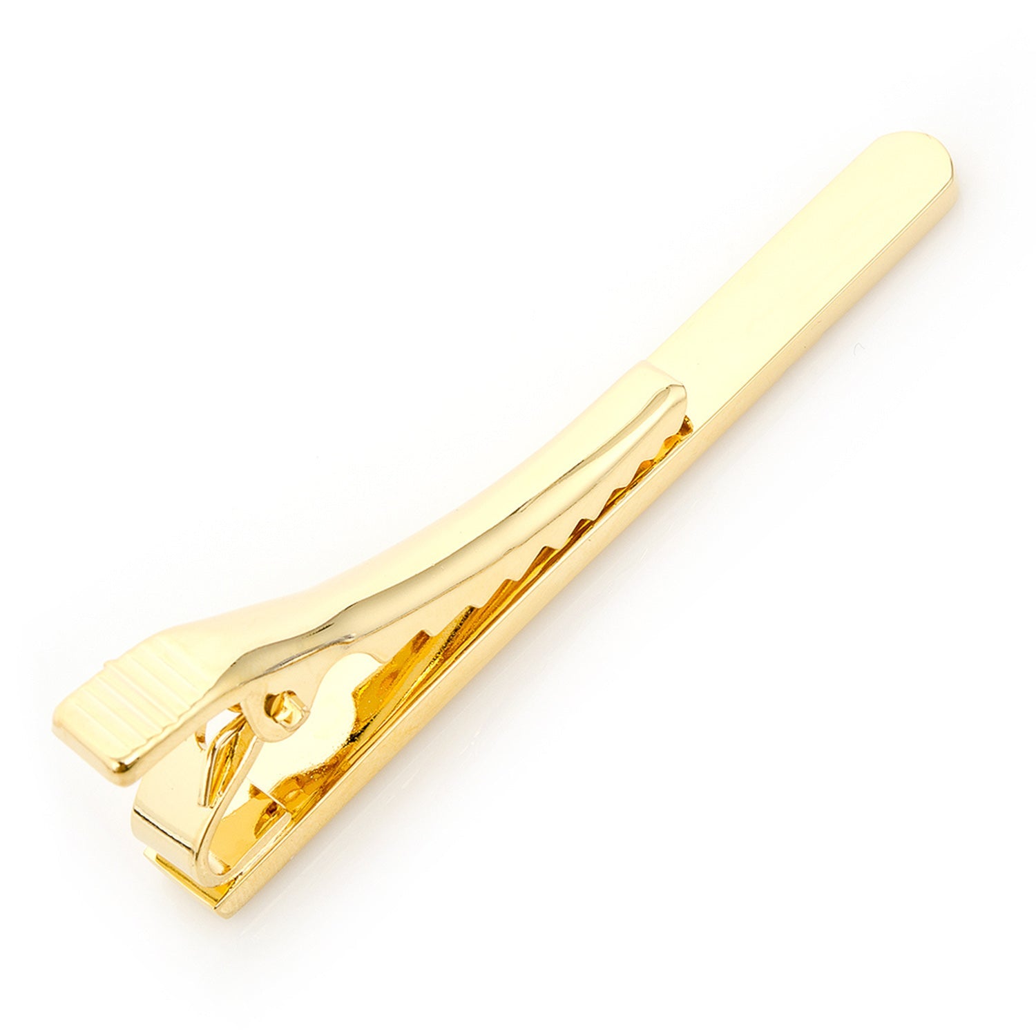  Cufflinks Gold Etched Lines Tie Clip - Default Title - Bonton