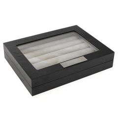 Onyx Cufflinks Collector's Case - 36 Pairs