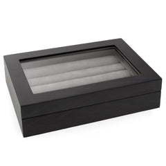 Onyx Cufflinks Collector's Case - 36 Pairs