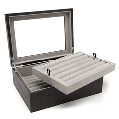 Onyx Cufflinks Collector's Case - 72 Pairs