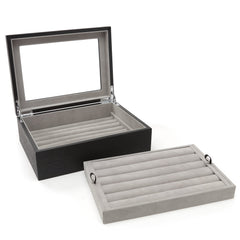 Onyx Cufflinks Collector's Case - 72 Pairs