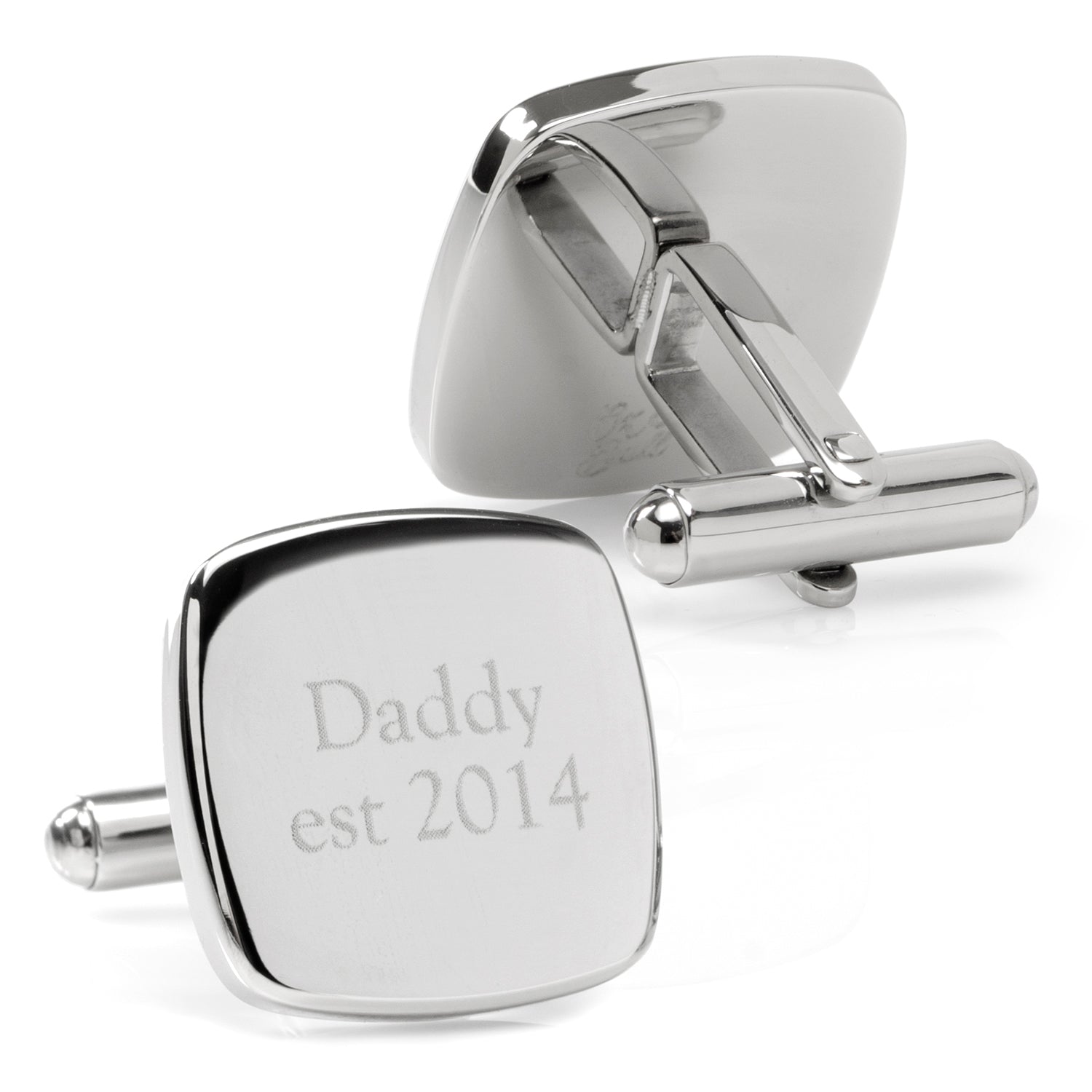  Cufflinks Daddy Established Engravable Cufflinks - Default Title - Bonton