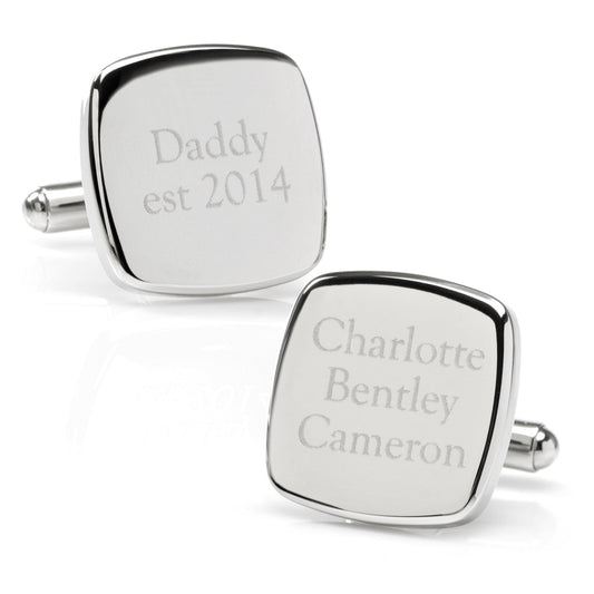 Daddy Established Engravable Cufflinks