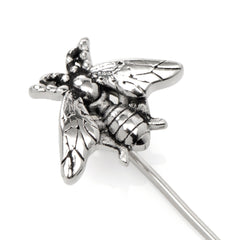 Stainless Steel Bee Stick Pin