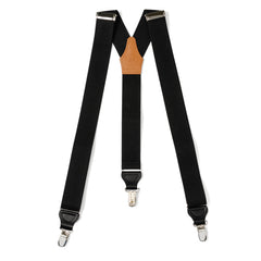 Black Convertible Suspenders