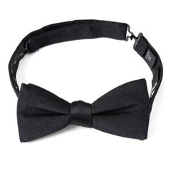 Black Silk Bow Pre-Tie