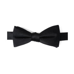 Black Silk Bow Pre-Tie