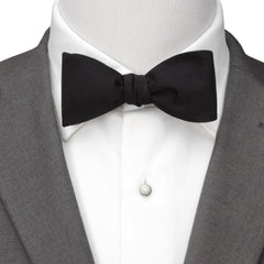 Black Self Tie Bow Tie