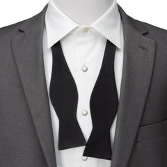 Black Self Tie Bow Tie