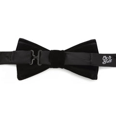 Black Velvet Bow Tie