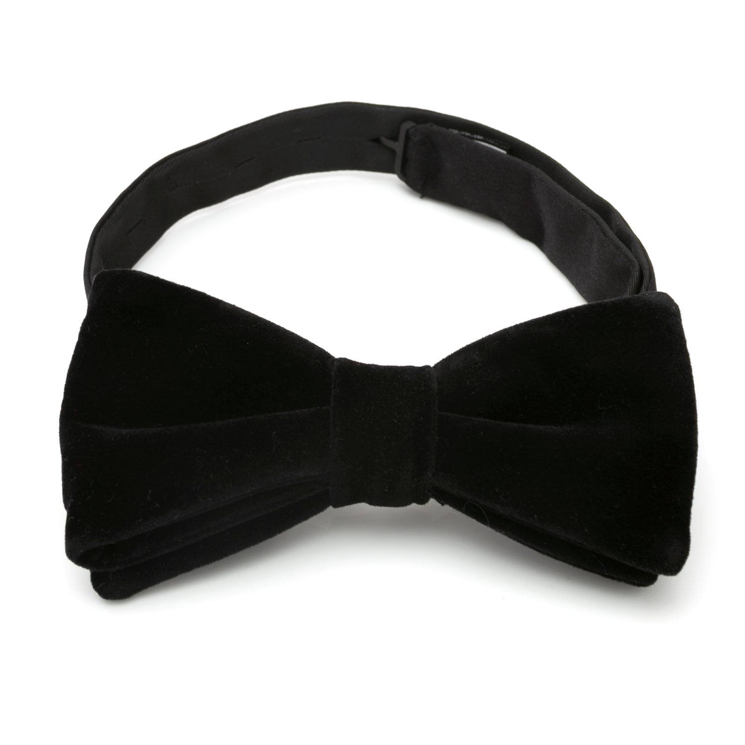  Cufflinks Black Velvet Bow Tie - Default Title - Bonton