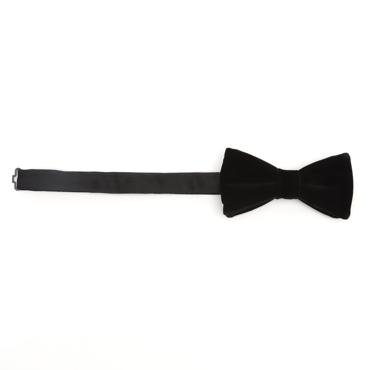  Cufflinks Black Velvet Bow Tie - Default Title - Bonton