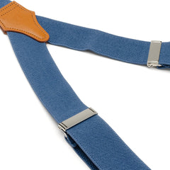 Blue Convertible Suspenders