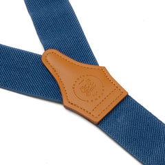 Blue Convertible Suspenders