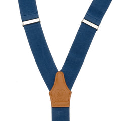 Blue Convertible Suspenders