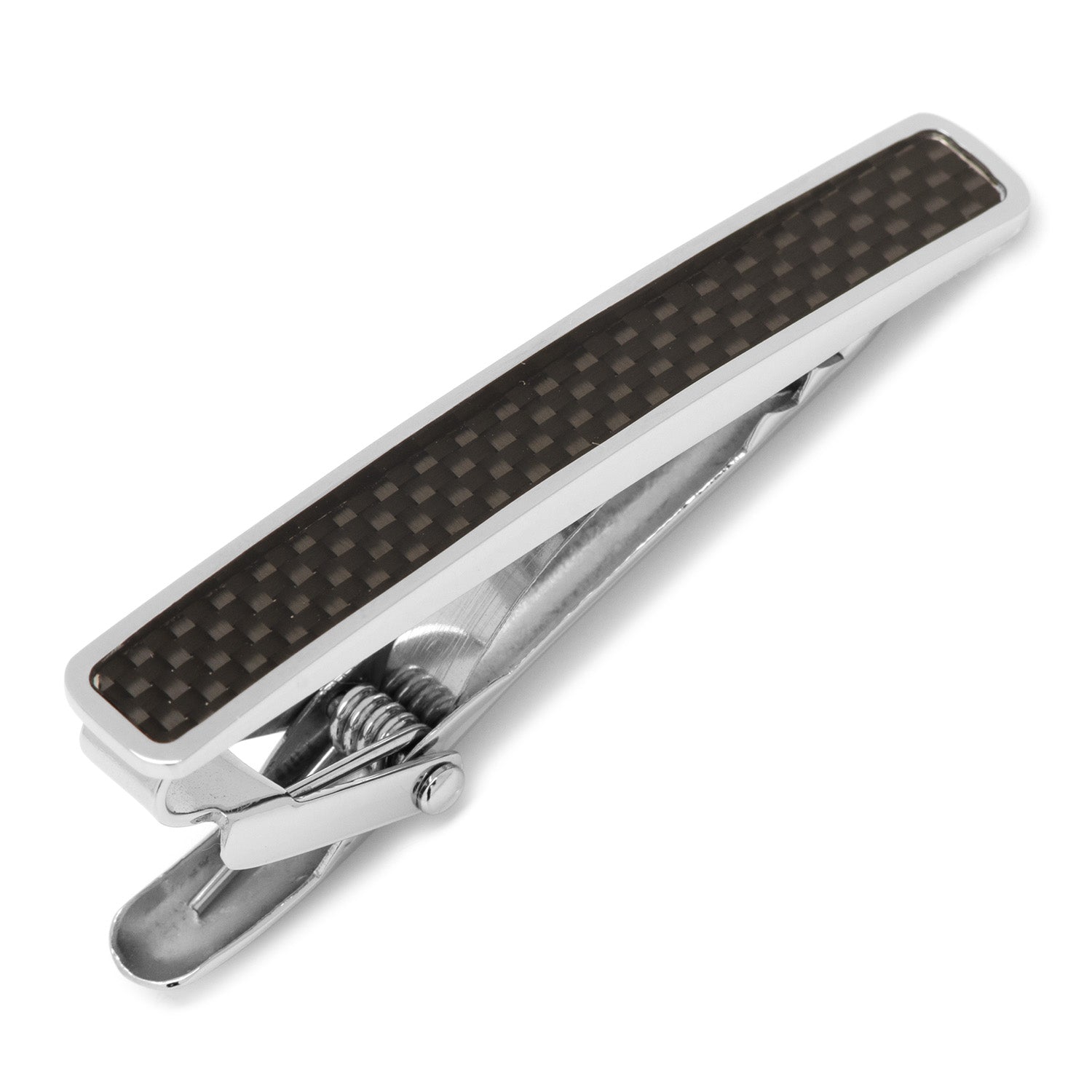  Cufflinks Black Carbon Fiber Stainless Steel Tie Clip - Default Title - Bonton