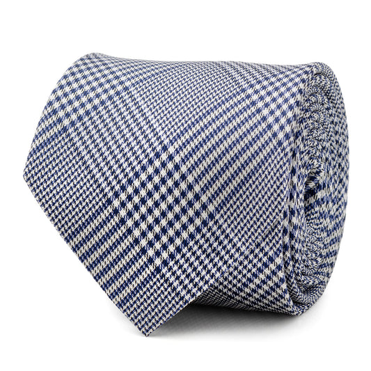 Blue Glen Plaid Silk Tie