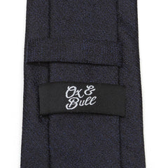 Heathered Blue Wool Men's Tie