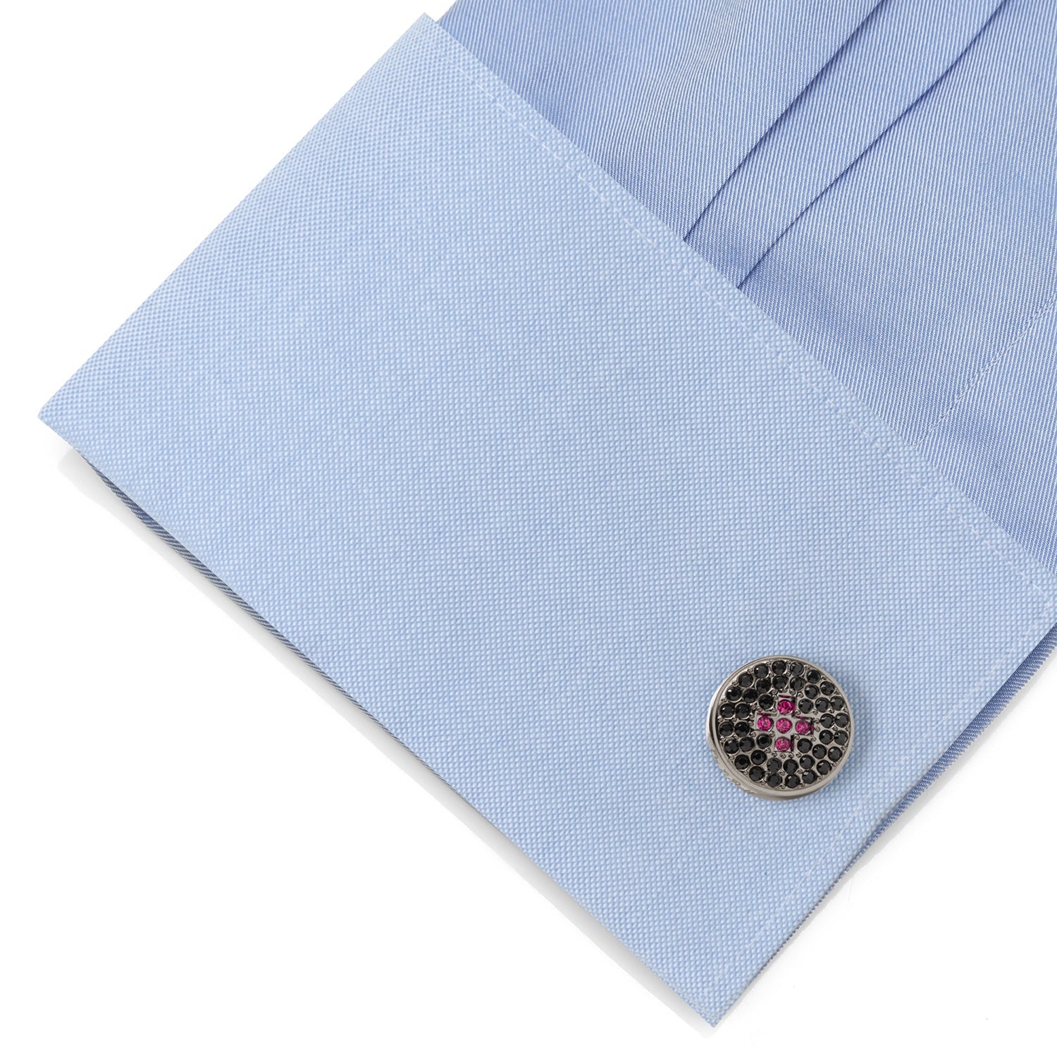  Cufflinks Crystal Button Pave Cufflinks - Default Title - Bonton