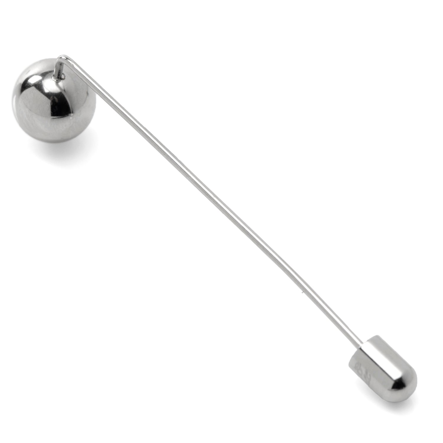  Cufflinks Stainless Steel Circle Ball Stick Pin - Default Title - Bonton