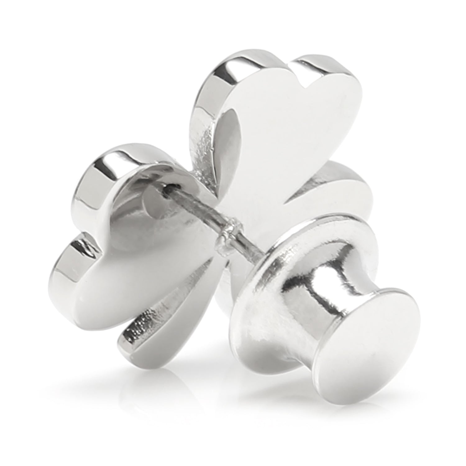  Cufflinks Clover Stainless Steel Lapel Pin - Default Title - Bonton