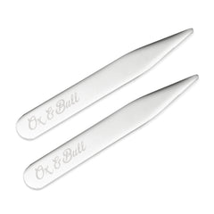 Stainless Steel Engravable Collar Stays