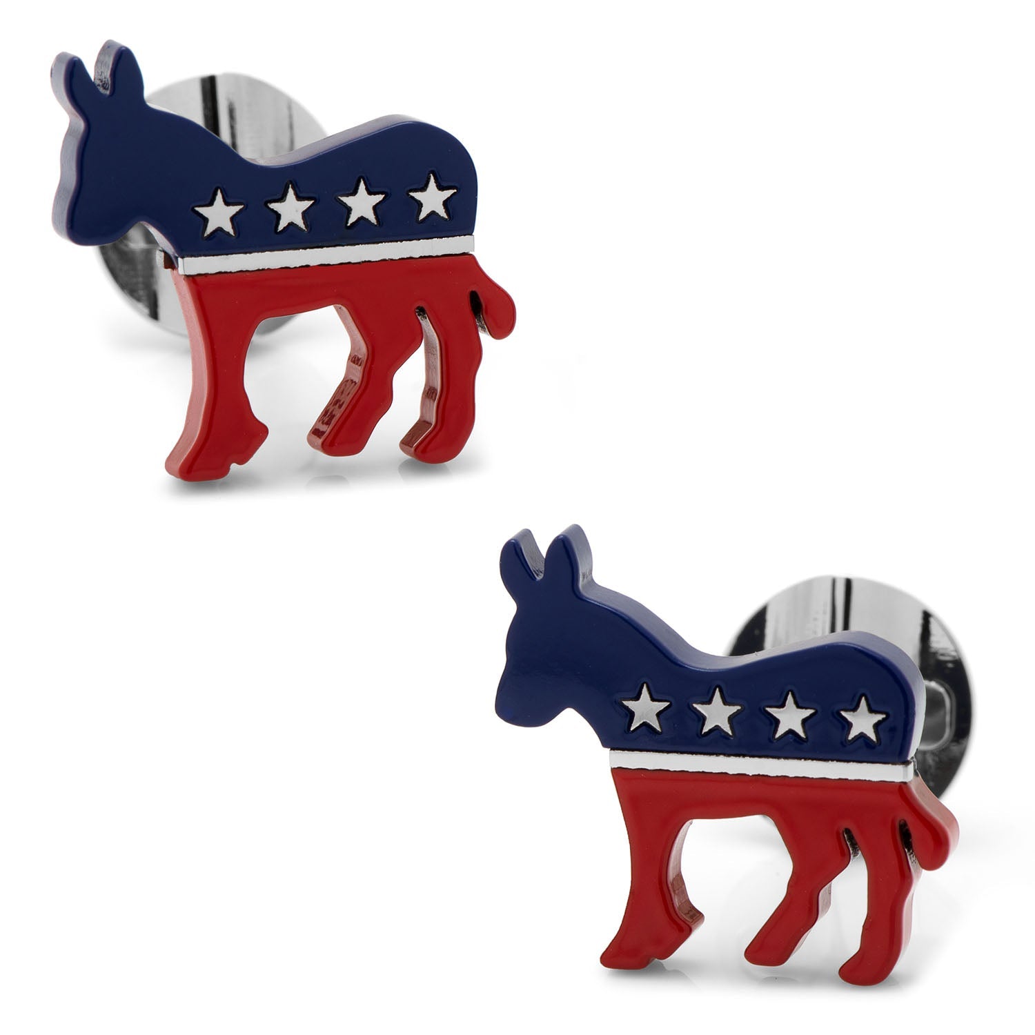  Cufflinks Stainless Steel Democratic Donkey Cufflinks - Default Title - Bonton