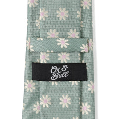 Daisy Soft Green Men's Tie