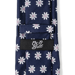 Daisy Navy Blue Men's Tie