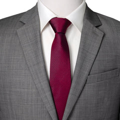 Red Pin Dot Men's Tie