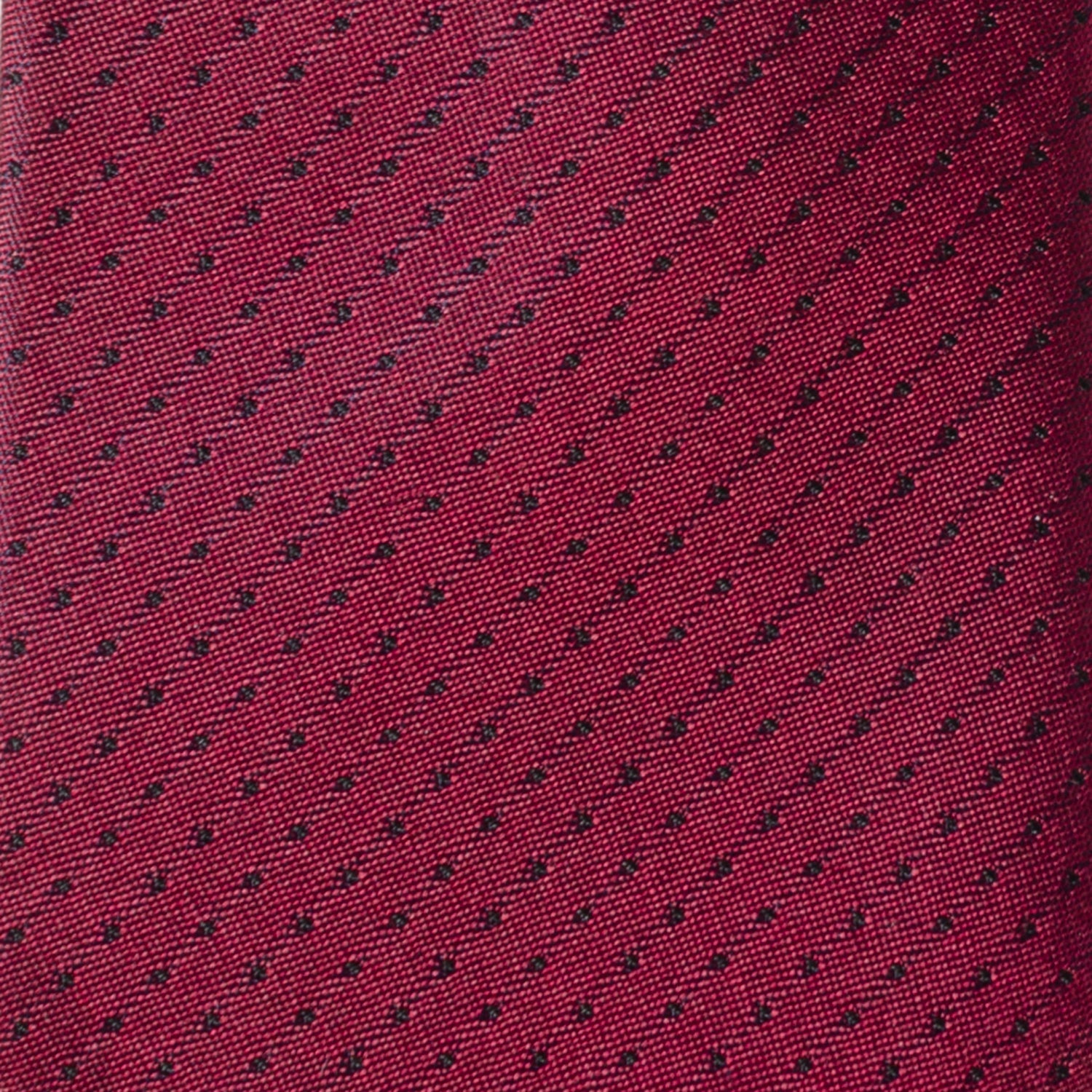  Cufflinks Red Pin Dot Men's Tie - Default Title - Bonton