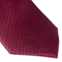 Red Pin Dot Men's Tie