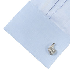 Stainless Steel Eagle Head Cufflinks