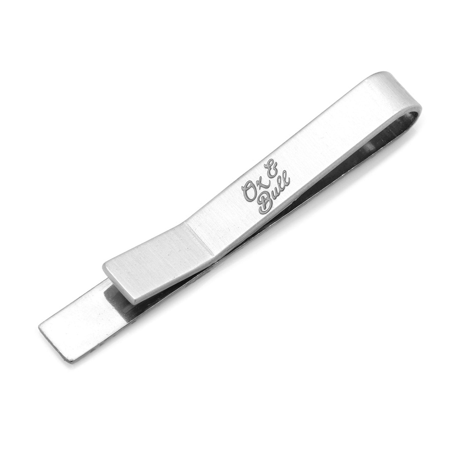  Cufflinks Etched Grid Tie Bar - Default Title - Bonton