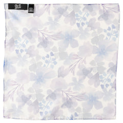 Watercolor Lavender Mix Men's Silk Pocket Square