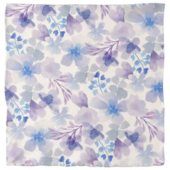 Watercolor Lavender Mix Men's Silk Pocket Square