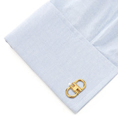 Horse Bit Gold Stainless Steel 5-Stud Set