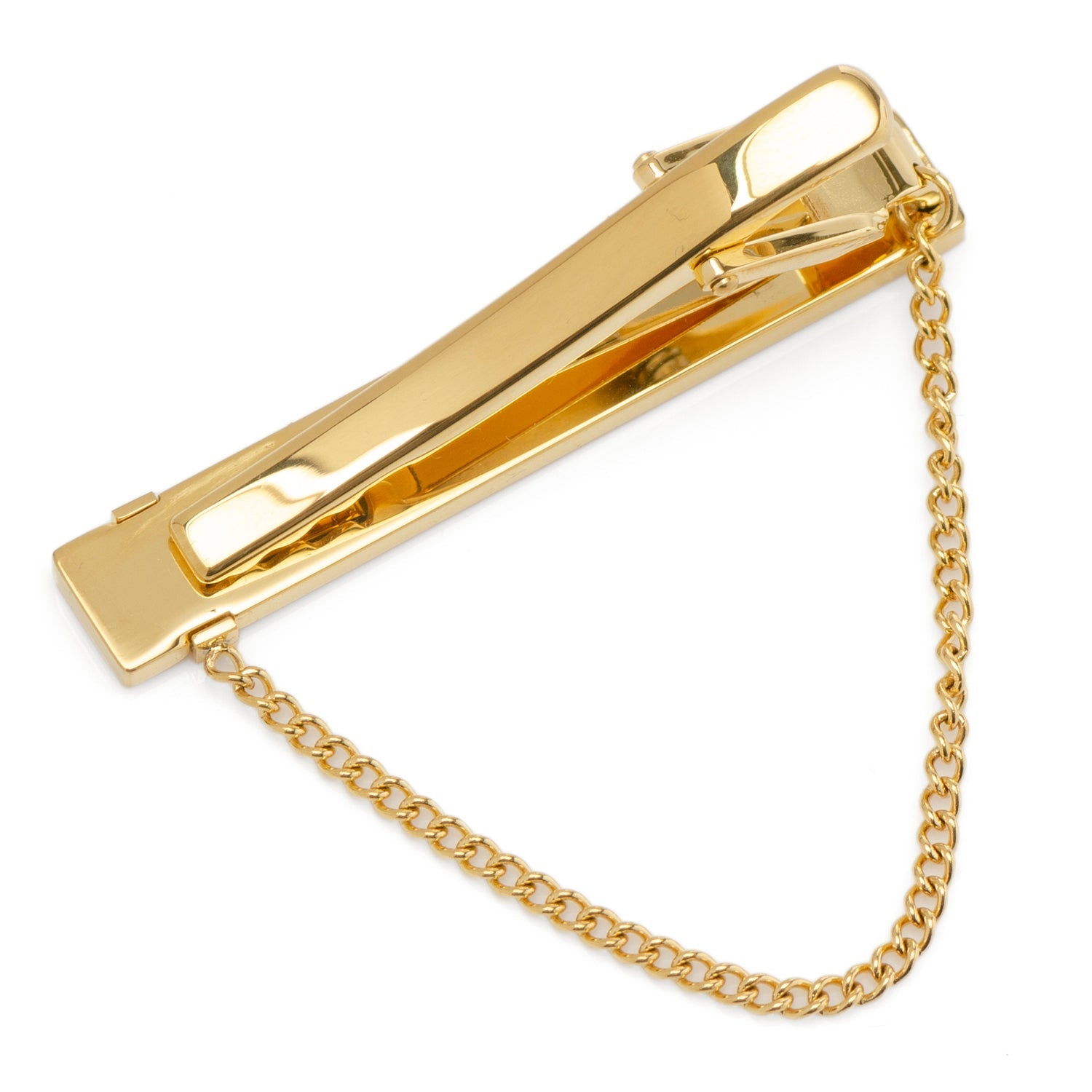  Cufflinks Stainless Steel Gold Chain Tie Clip - Default Title - Bonton