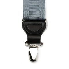 Gray Convertible Suspenders