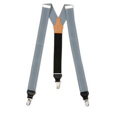 Gray Convertible Suspenders